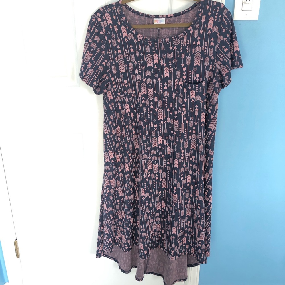 Medium Jacquard LulaRoe Carly dress